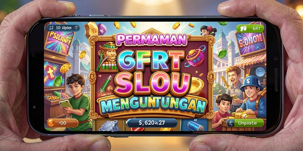 Tampilan gameplay Slot yang menarik di aplikasi 6RT.