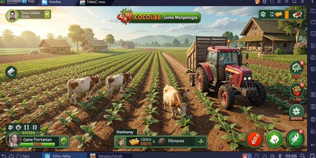 Tampilan gameplay COCOL88 yang menarik dan dinamis.