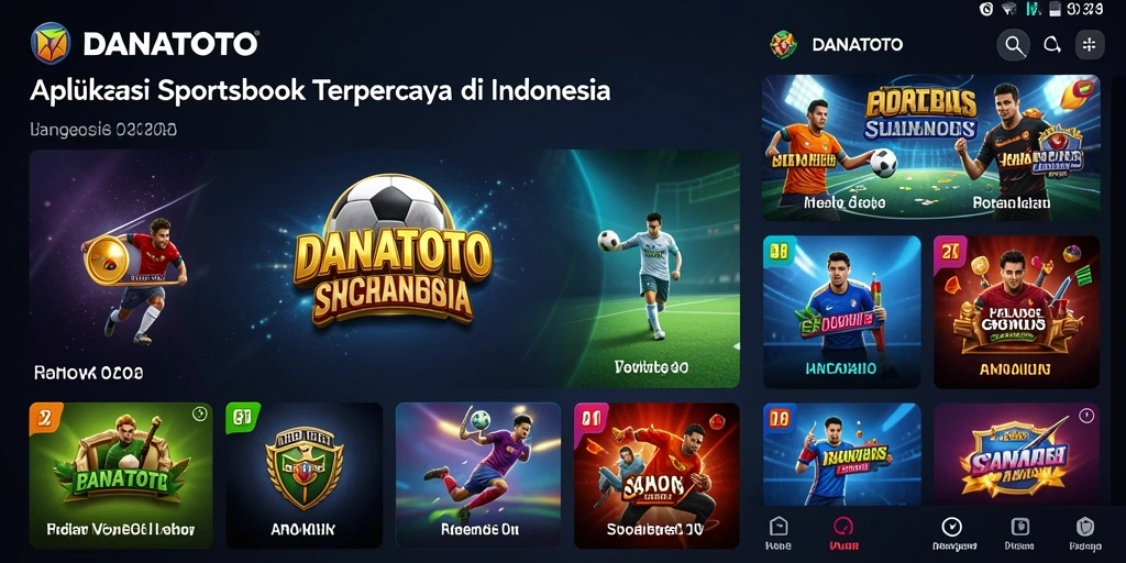 Tampilan gameplay seru di DANATOTO Sportsbook.