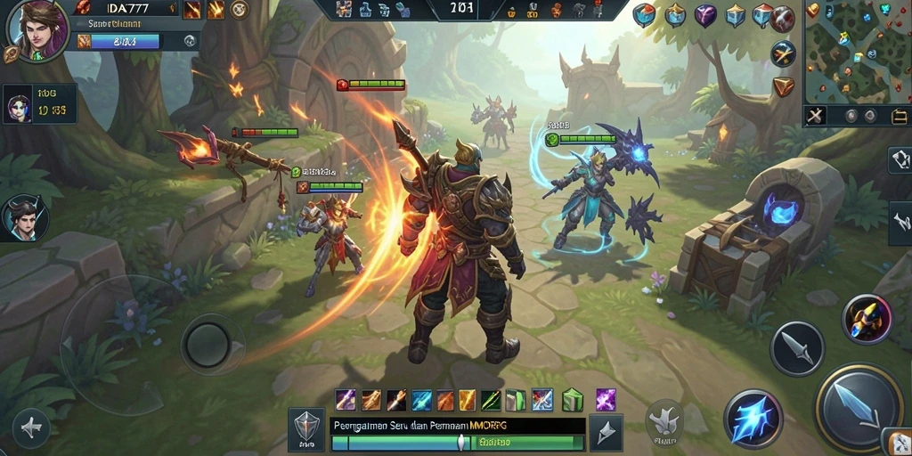 Gameplay seru dan interaksi sosial dalam IDA777.