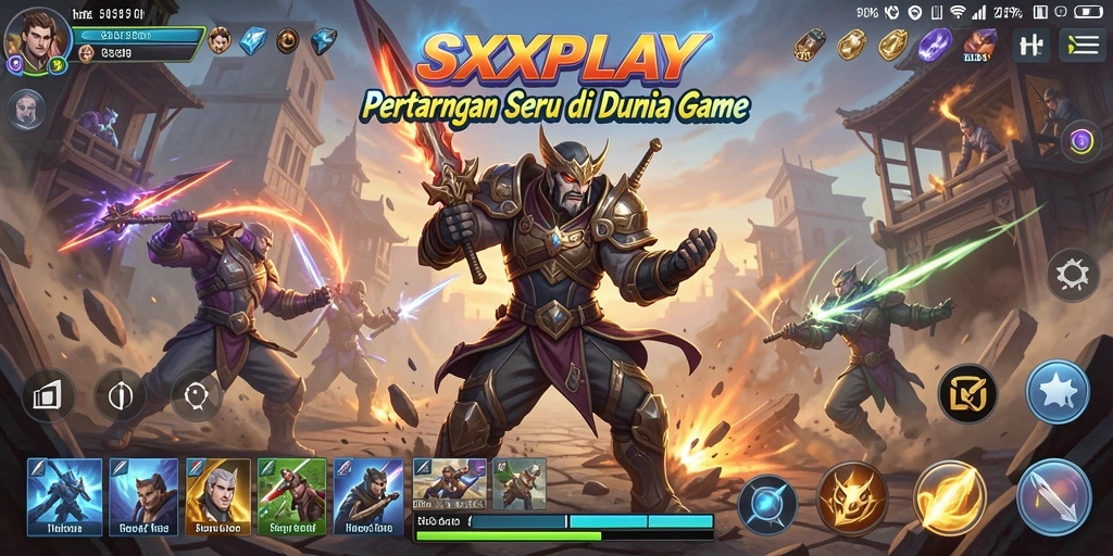 Gameplay SXXPLAY menghadirkan pertarungan menegangkan dengan grafis menawan.